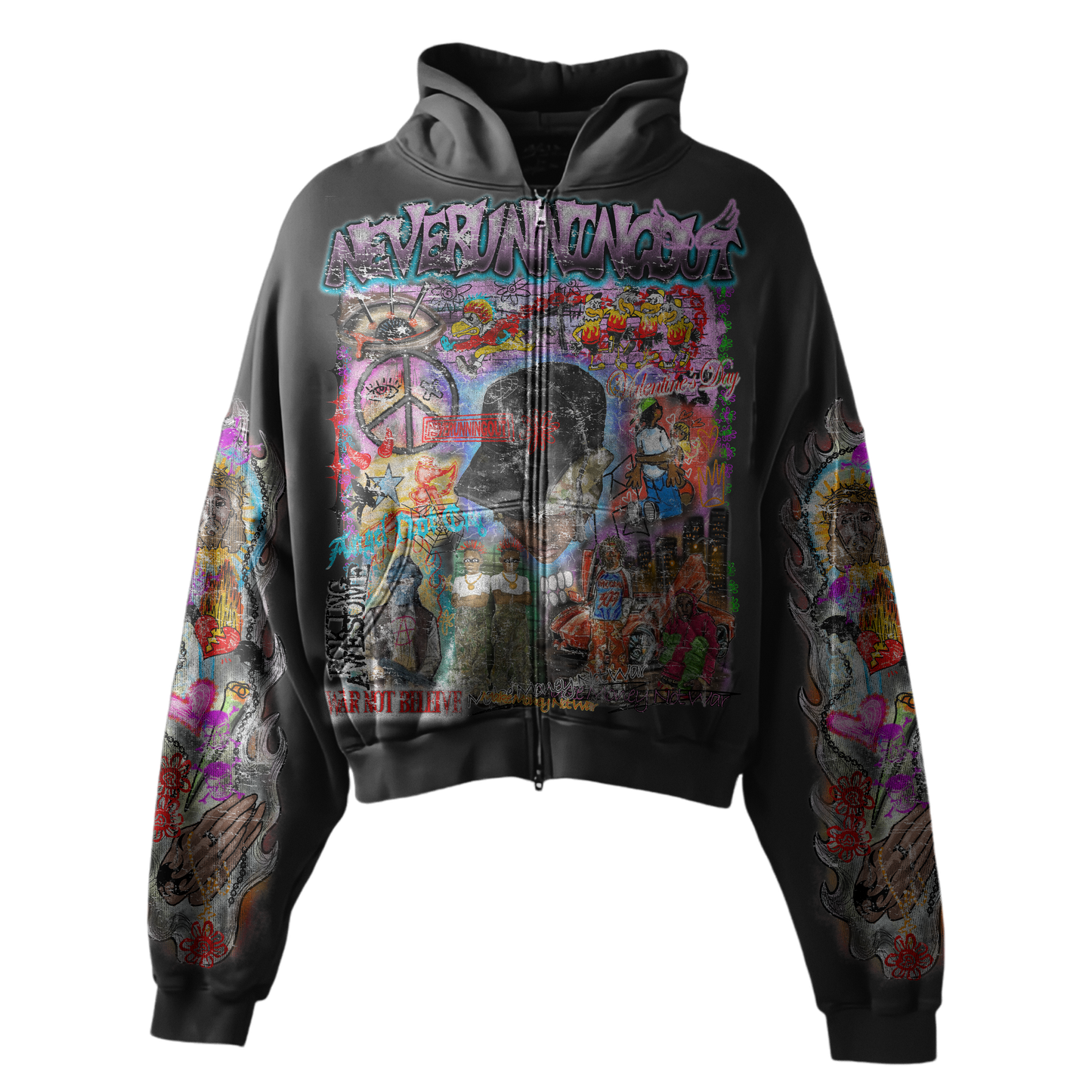 GRAFFITI ZIPUP