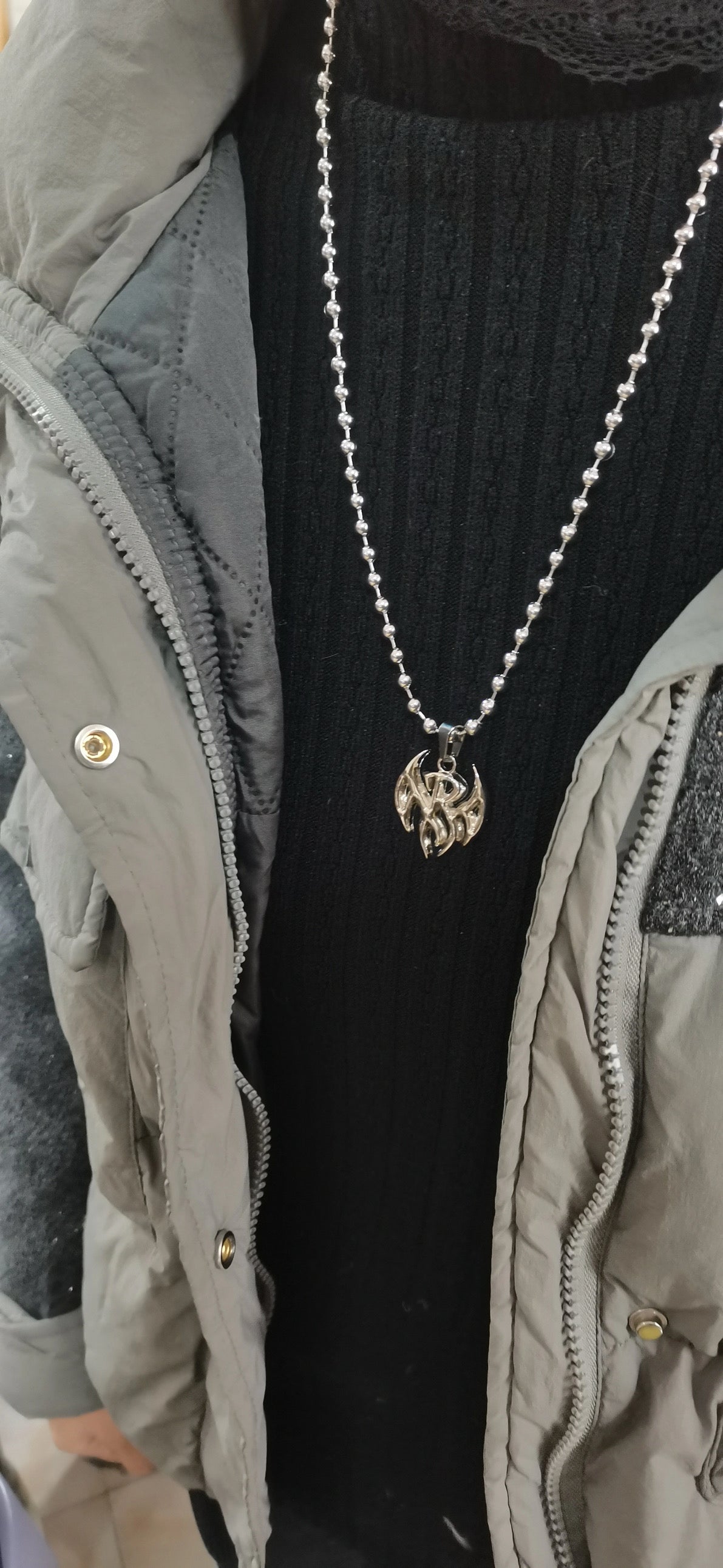 NRO 3D Logo Necklace