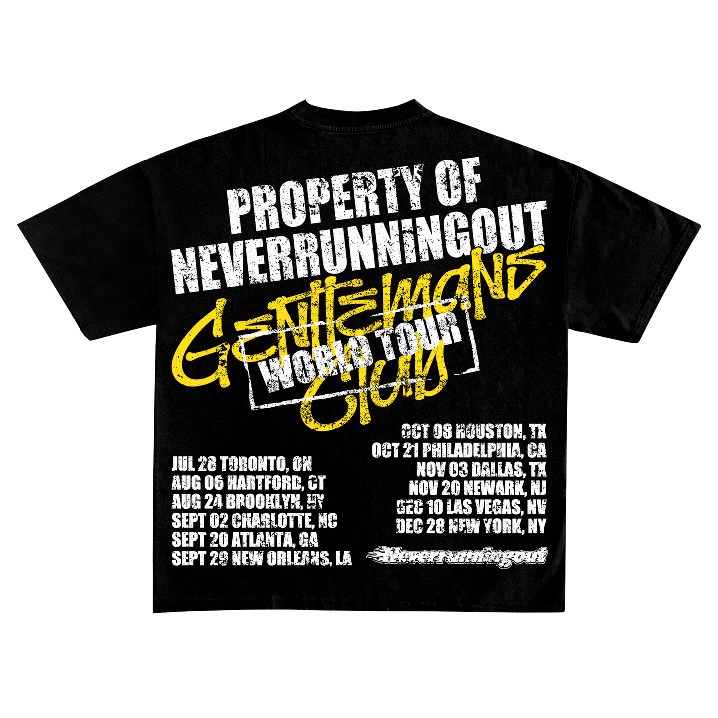 Black World Tour NRO