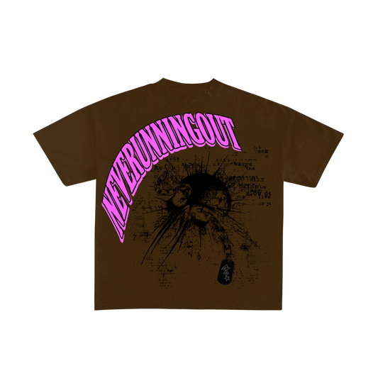 Brown n Pink NRO tee